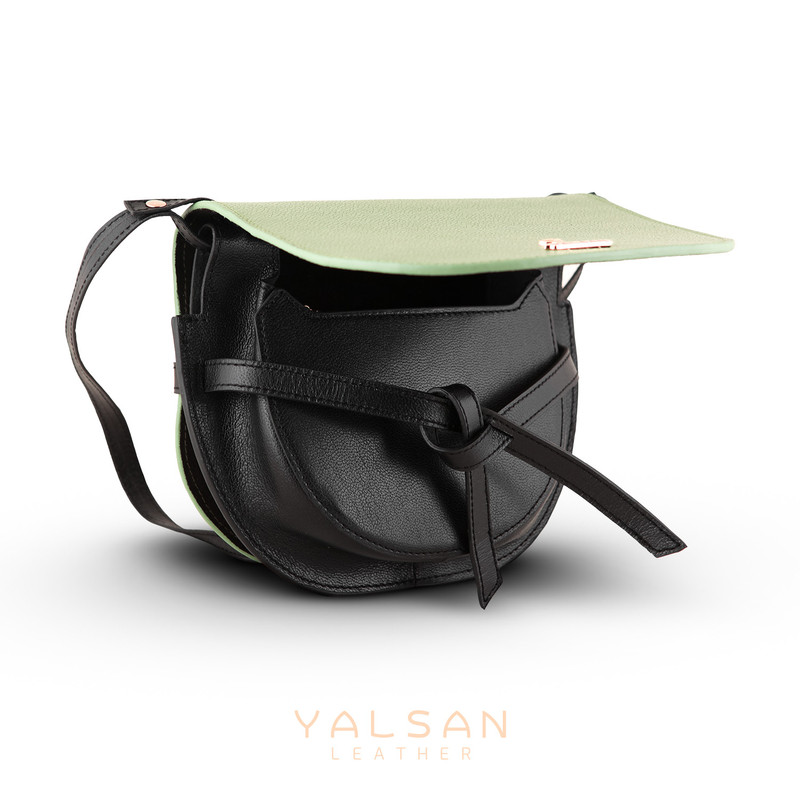 ست کیف و کفش زنانه چرم یلسان مدل برکه کد RUFIYA-MC-sb-932