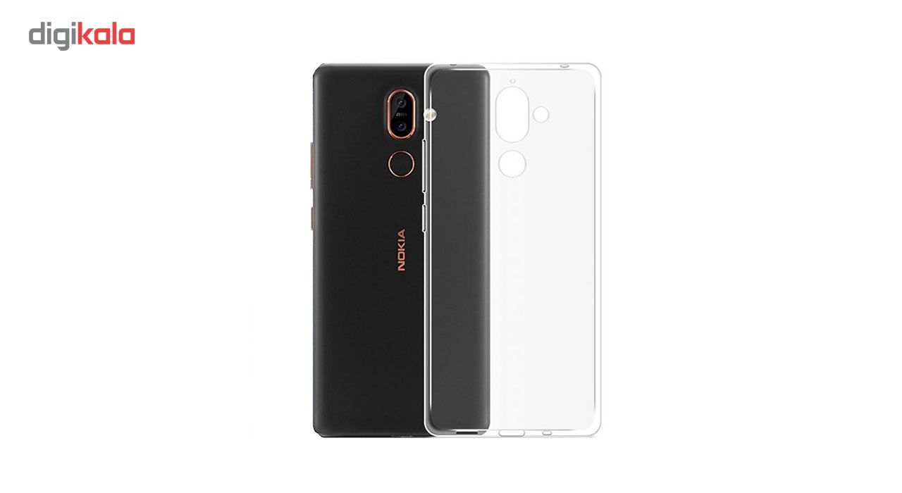 کاور مدل ColorLessTPU مناسب برای گوشی موبایل نوکیا Nokia 7 Plus main 1 1