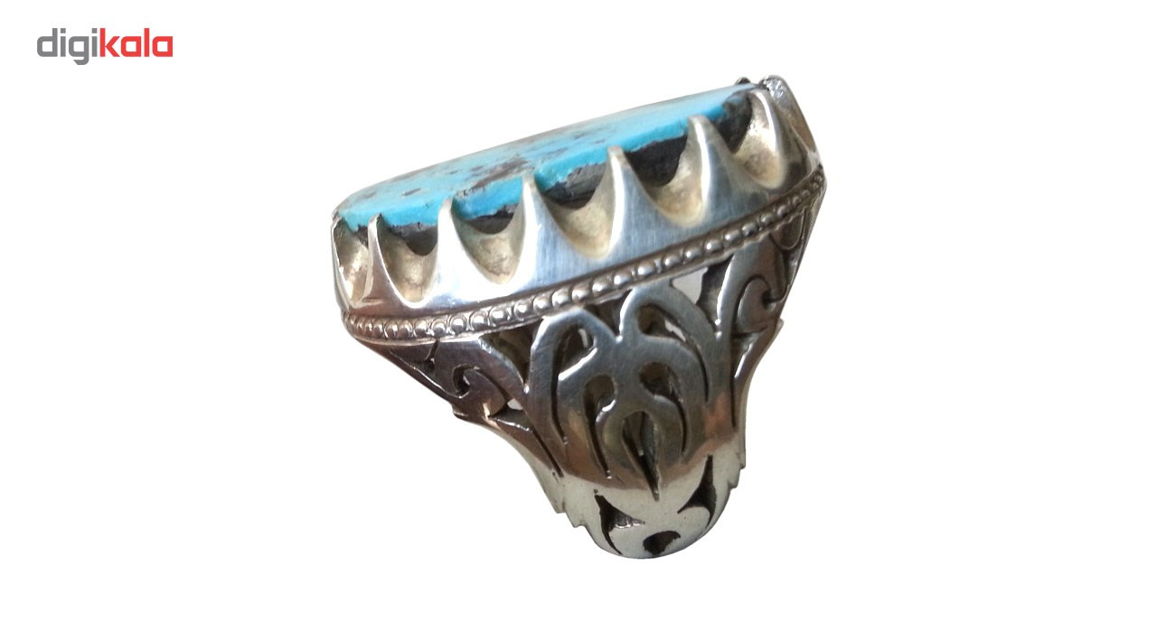 انگشتر نقره گالری مروارید کد 6660