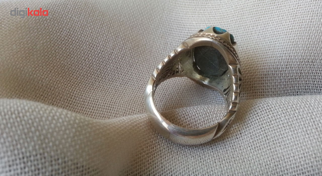 انگشتر نقره گالری مروارید کد 6660