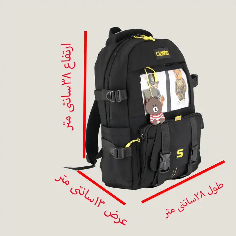 کوله پشتی طرح  تدی کد 70