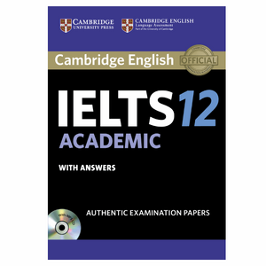 کتاب زبان IELTS Cambridge 12 Academic همراه با CD انتشارات کمبریج