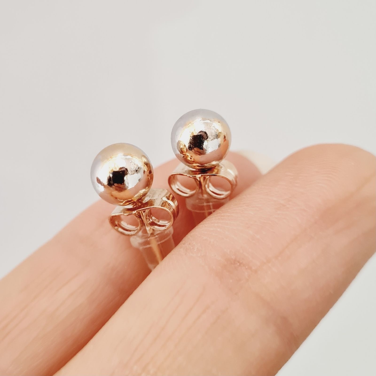 گوشواره ژوپینگ مدل توپی -  - 8