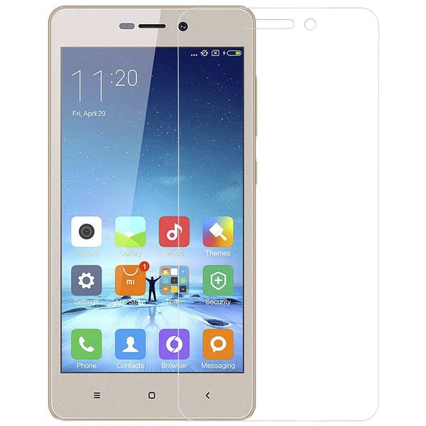 محافظ صفحه نمایش شیشه ای آر جی مدل Tempered مناسب برای گوشی موبایل شیائومی Redmi 3 Pro/ Redmi 4A محافظ صفحه نمایش شیشه ای آر جی مدل Tempered مناسب برای گوشی موبایل شیائومی Redmi 3 Pro/ Redmi 4A