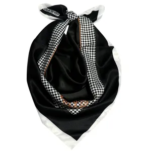 دستمال سر و گردن زنانه مدل ابریشم طرح پیچازی کد 275