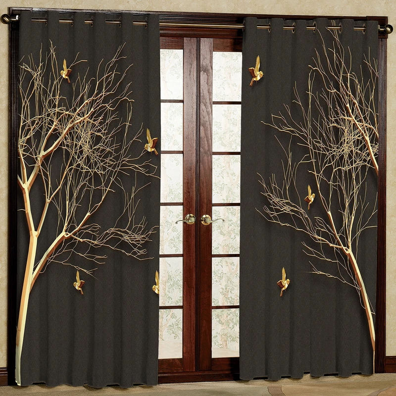 پرده مدل مخمل پانچی کد 1249T2 سایز 200x140 سانتی متر