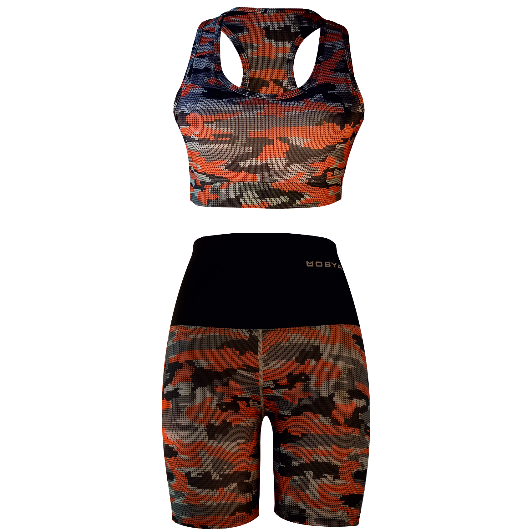 ست نیم تنه و شلوارک ورزشی مدل 109 B