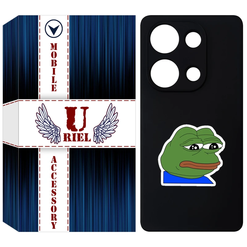 کاور یوریل مدل KSH کد 86 طرح قورباغه مناسب برای گوشی موبایل شیائومی Redmi Note 13 Pro 4G / Poco M6 Pro 4G
