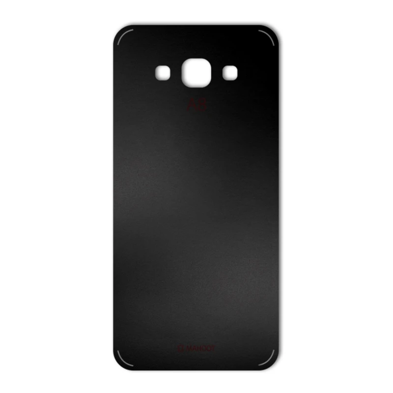 برچسب تزئینی ماهوت مدل Black-color-shades Special مناسب برای گوشی Samsung A8