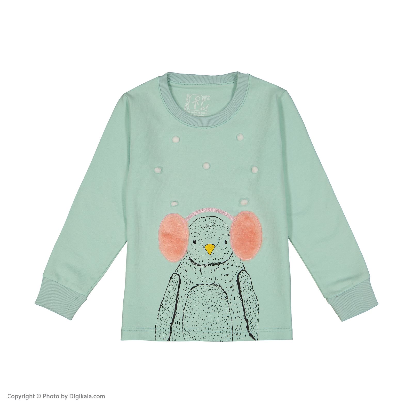 تی شرت دخترانه سون پون مدل 1391636-23 - - 7