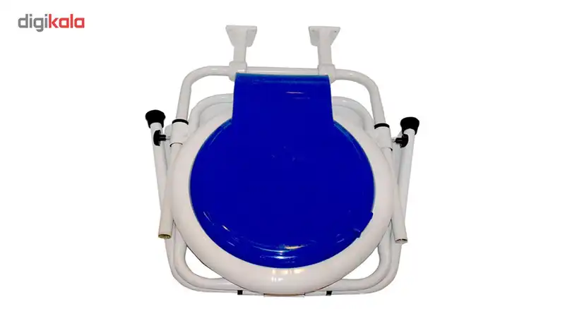 توالت فرنگی آسانا مدل تاشو دیواری با قیف