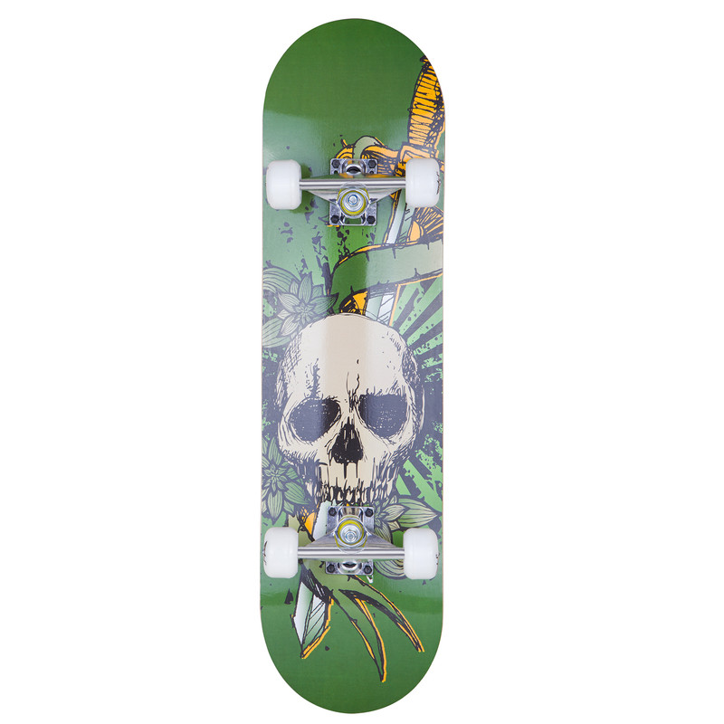 اسکیت بورد مدل چرخ استخونی طرح اسکلت کد A05