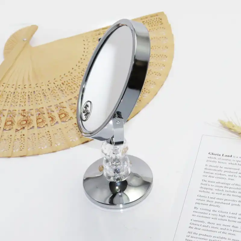 آینه آرایشی مدل پایه گوی کد G_Lnd_004