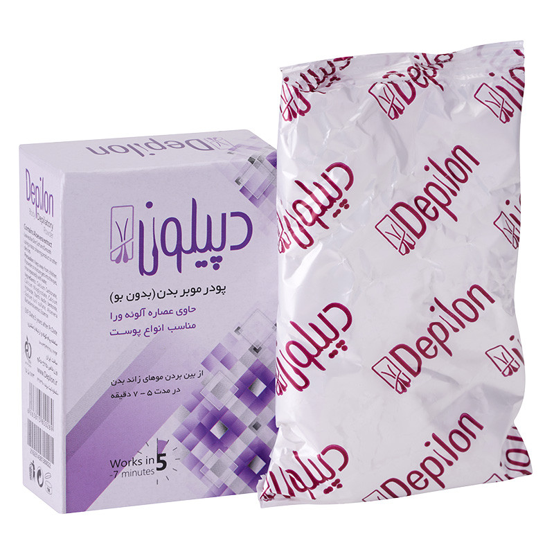 پودر موبر دپیلون مدل آلوئه ورا وزن 50 گرم بسته 12 عددی
