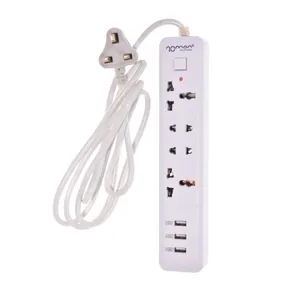 شارژر USB و چند راهی برقی رومن مدل CR-A