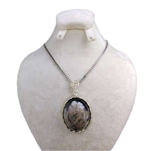 گردنبند نقره زنانه مدل g-9900