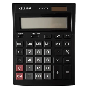 ماشن حساب رومیزی آتیما مدل AT-1207B