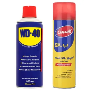 مجموعه 2 عددی اسپری روان کننده و زنگ بر مدل B-52-WD- 40-Gummy حجم 400 میلی لیتر