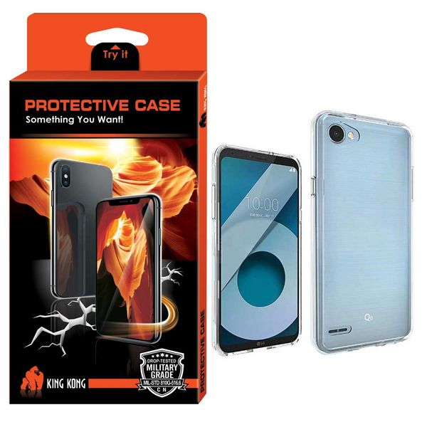 کاور کینگ کونگ مدل Protective TPU مناسب برای گوشی ال جی Q6 کاور کینگ کونگ مدل Protective TPU مناسب برای گوشی ال جی Q6