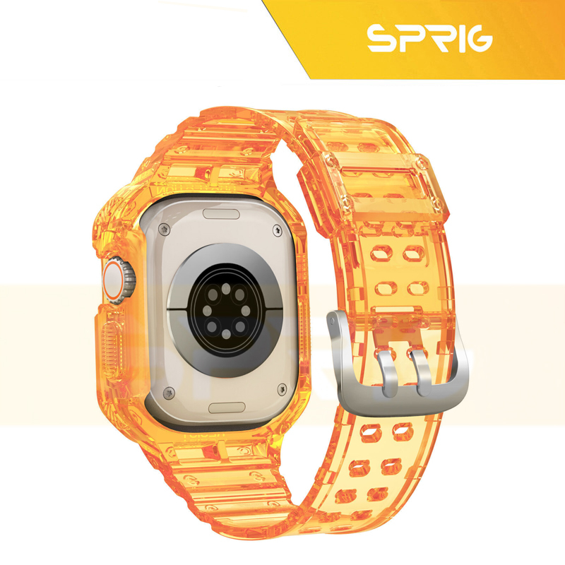 بند اسپریگ مدل CLR Resist G-Shock مناسب برای اپل واچ اپل واچ سری 4/5/6/Se سایز 40 میلی متری