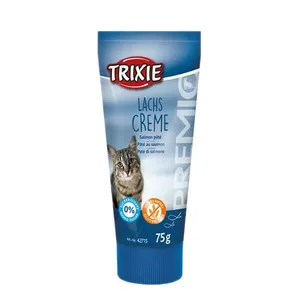خمیر گربه تریکسی مدل LACHS CREME وزن 75 گرم