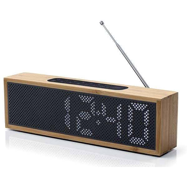 رادیو ساعت بامبو لکسون مدل LA83 رادیو ساعت بامبو لکسون مدل LA83