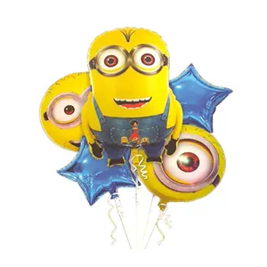 بادکنک بانیبو مدل Minion مجموعه 5 تکه
