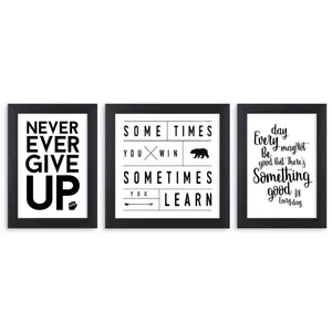 Arty Frame Decorative 3 Pieces Panel F033B121