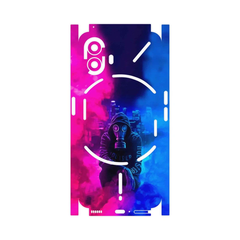 برچسب پوششی ماهوت مدل Smoke Rainbow Digital Art 2-FullSkin مناسب برای گوشی موبایل ناتینگ Phone 2