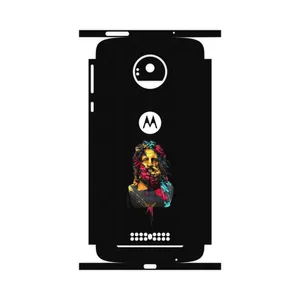 MAHOOT Painted Sculpture Digital Art-FullSkin Cover Sticker for Motorola Moto Z