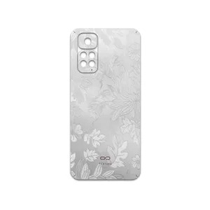 MAHOOT Silver-Wildflower Cover Sticker for Xiaomi Redmi Note 11S