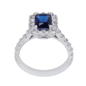 انگشتر نقره زنانه بازرگانی میلادی مدل سنگ کوارتز کد AWR_1080