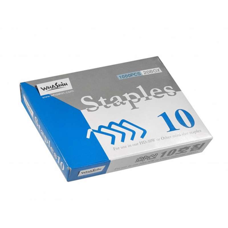 سوزن منگنه واشین سایز 10 - 20 بسته 1000 عددی سوزن منگنه واشین سایز 10 - 20 بسته 1000 عددی