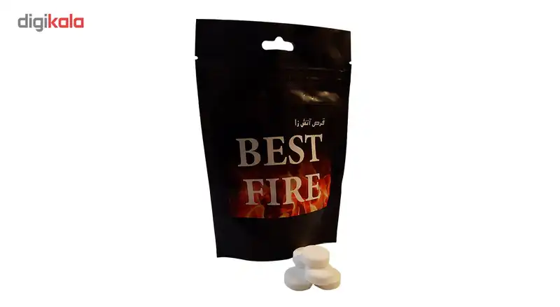 قرص جامد الکل مدل Best Fire بسته 20 عددی