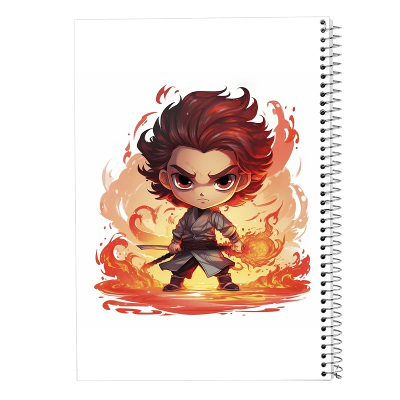 دفتر مشق 50 برگ مدوپد مدل Demon Slayer کد DF11020