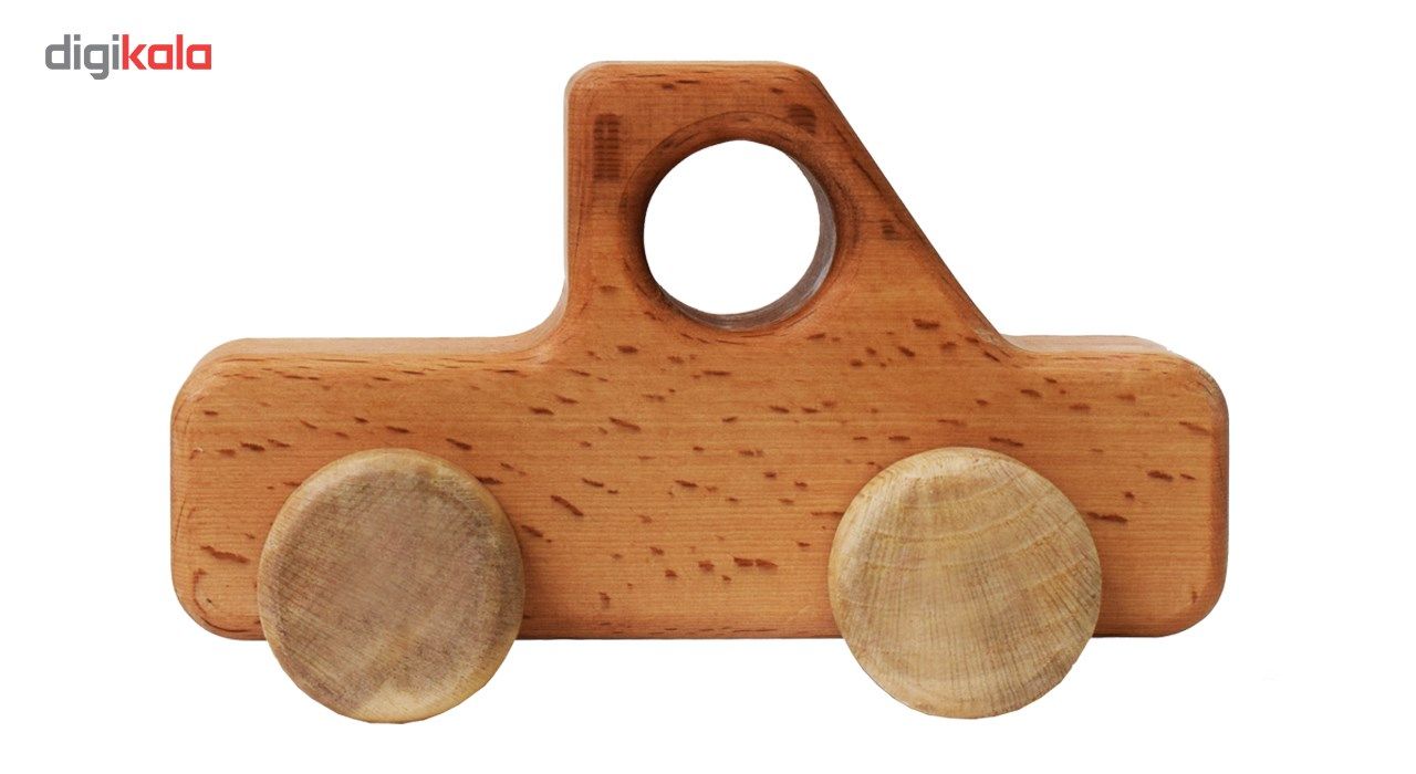 ماشین اسباب بازی چوبی پوپولوس مدل HiCar3