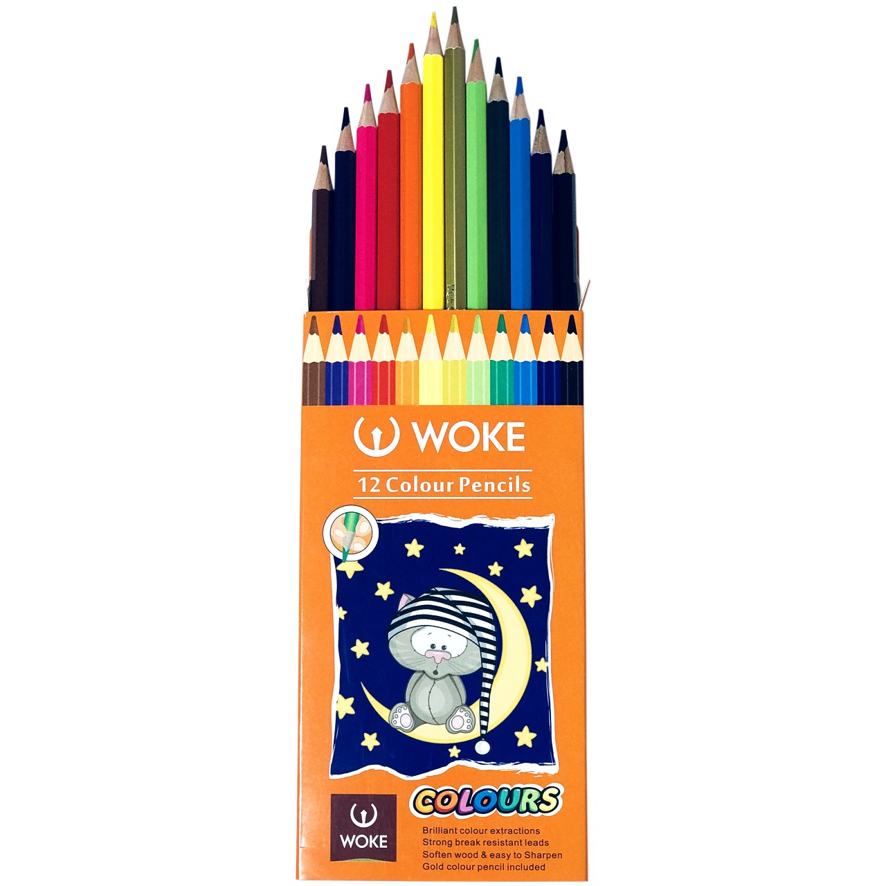 مداد رنگی 12 رنگ ووک مدل 9403O