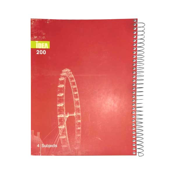 دفتر 200 برگ ایده مدل چرخ فلک کد 22
