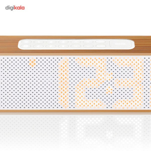 رادیو ساعت بامبو لکسون مدل LA83 رادیو ساعت بامبو لکسون مدل LA83