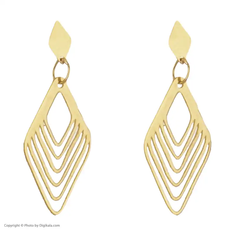 گوشواره طلا 18 عیار زنانه مایا ماهک مدل ME0931