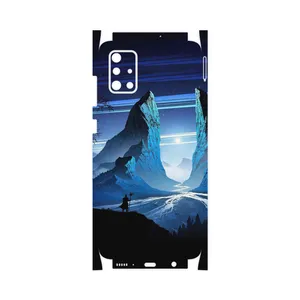 MAHOOT Blue Mountains Digital Art-FullSkin Cover Sticker for Samsung Galaxy A71