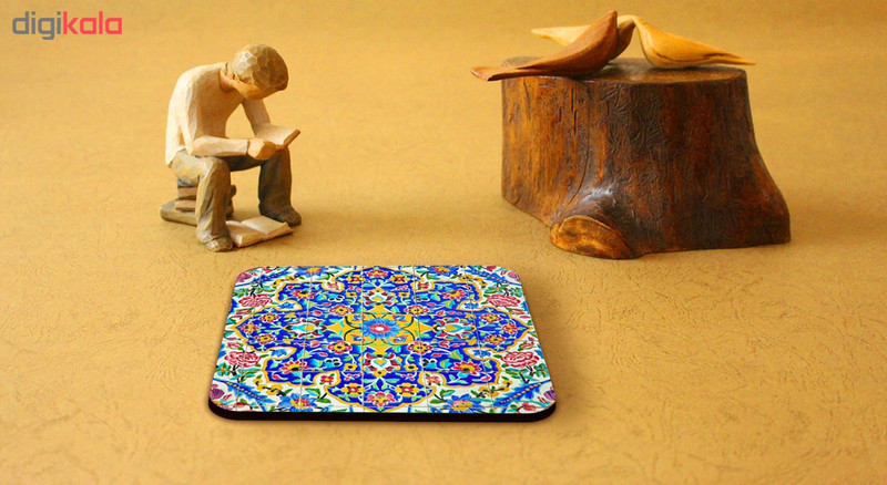 زیر لیوانی لوکسینو مدل ZLQ 2018 بسته 6 عددی