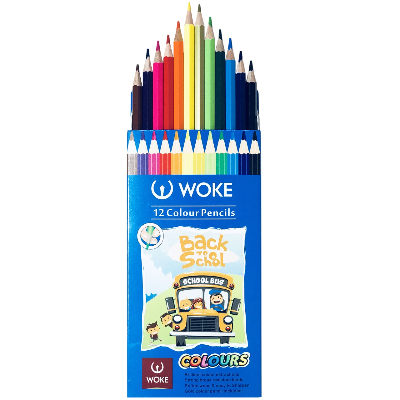 مداد رنگی 12 رنگ ووک مدل 9403B