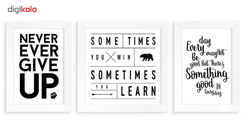 تابلو دکوراتیو سه تکه آرتی فریم کد F033W121