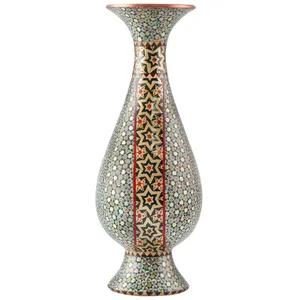 گلدان خاتم کاری خاتم کوروش_کروبی کد 141260