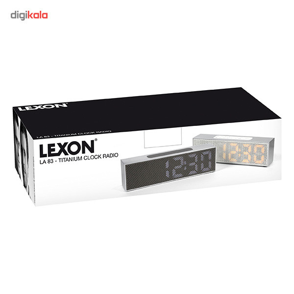 رادیو ساعت بامبو لکسون مدل LA83 رادیو ساعت بامبو لکسون مدل LA83