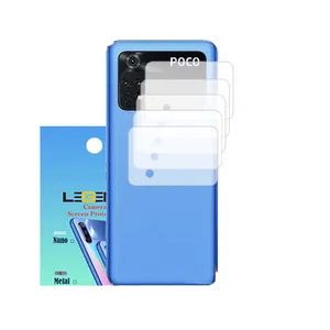 محافظ لنز دوربین نانو مدل LEGEND مناسب برای گوشی موبایل شیائومی POCO M4 PRO بسته 5 عددی