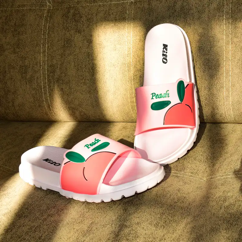 دمپایی زنانه کیتو مدل لیا هلویی کد GLB.2888