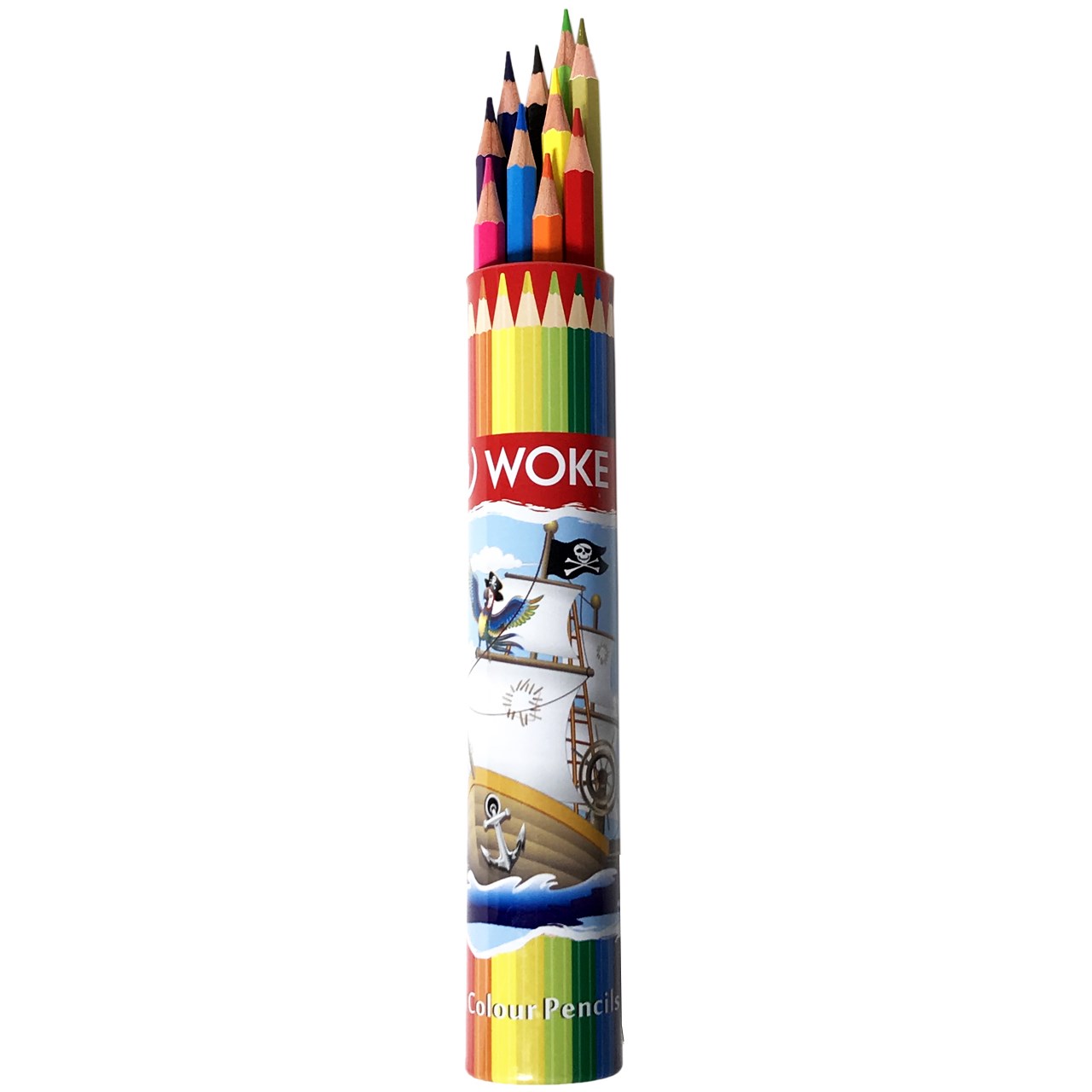 مداد رنگی 12 رنگ ووک مدل 9801R