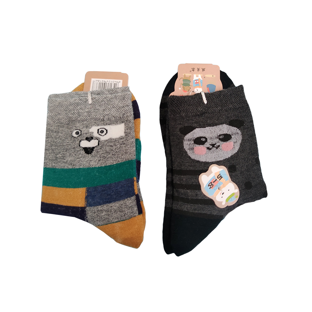 جوراب بچگانه مدل 10644-3 مجموعه 2 عددی